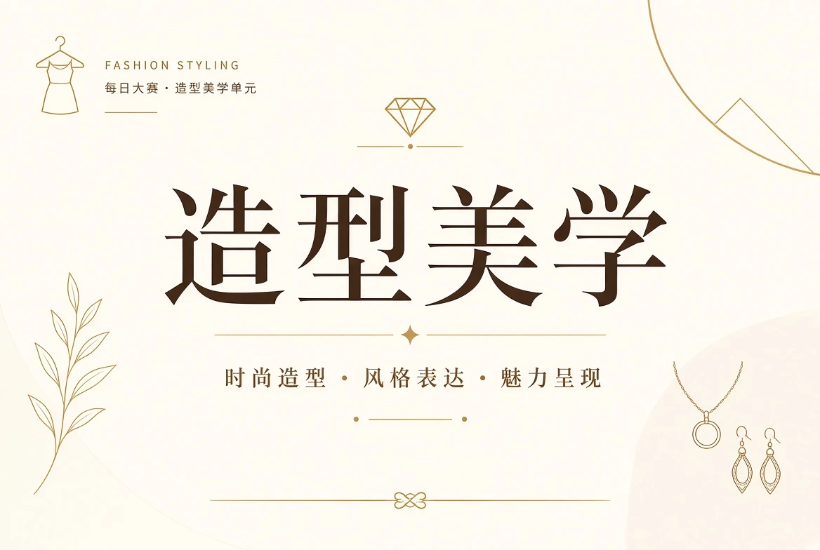 时尚造型表达